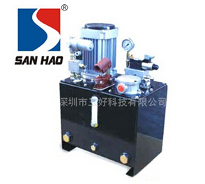 【導(dǎo)軌式升降平臺液壓泵站】上下左右，想咋就咋